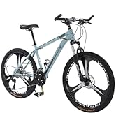 Amazon | Esluve マウンテンバイク 26インチ 21段変速 折りたたみ